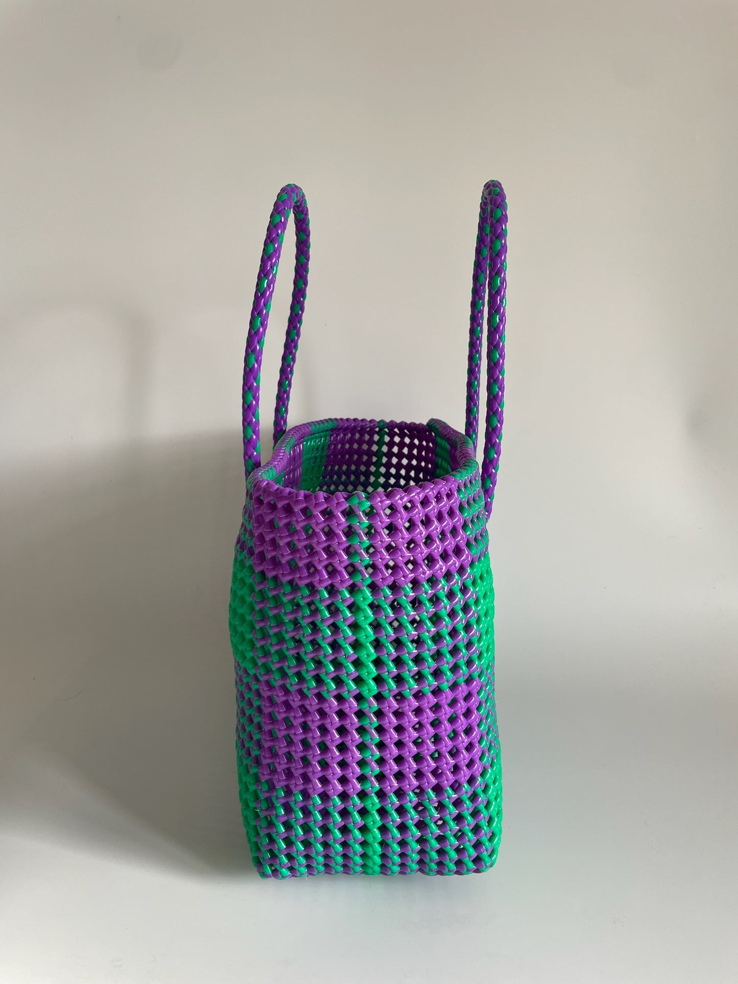 N°1L - SAC COLORE - GRAND - vert & violet