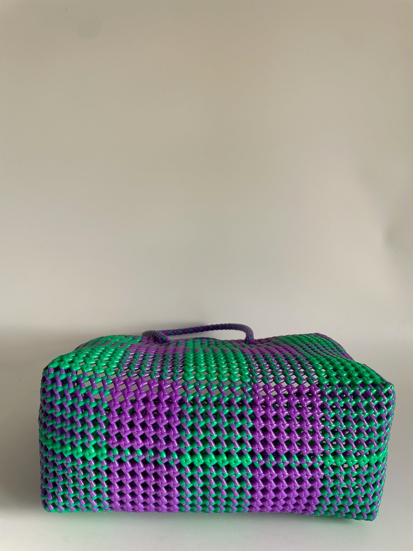 N°1L - SAC COLORE - GRAND - vert & violet