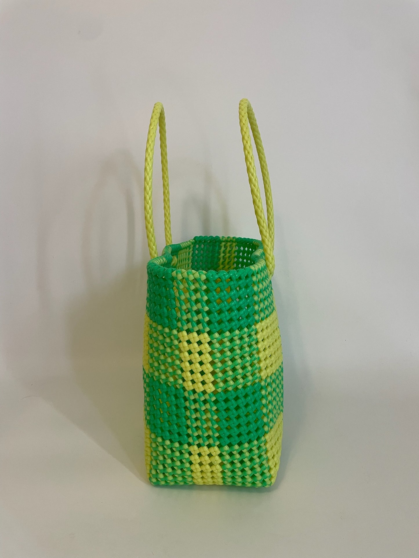 N°30L - SAC COLORÉ - GRAND - jaune & vert