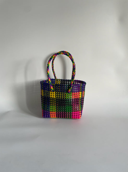 N°263S - SAC COLORÉ - PETIT - multicolors