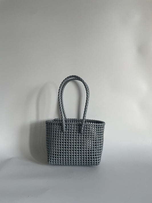 N°138S - SAC COLORÉ - PETIT - argenté