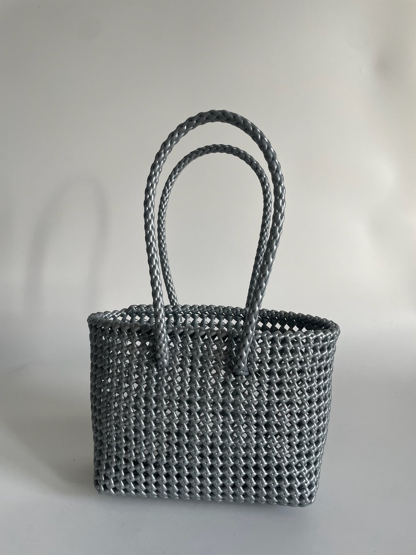 N°138S - SAC COLORÉ - PETIT - argenté