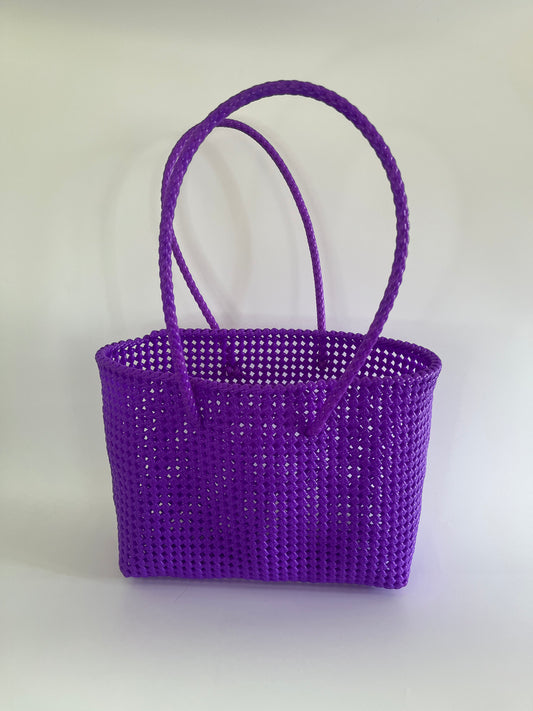 N°44L - SAC COLORÉ - GRAND - violet