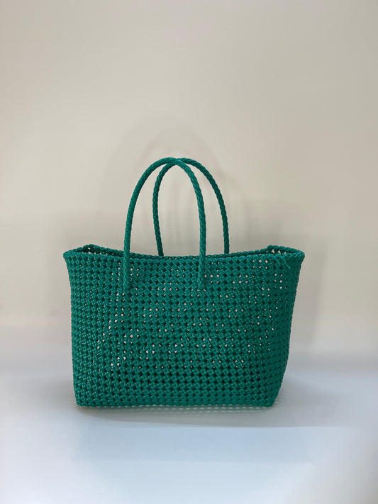 N°135L - SAC COLORÉ - GRAND - vert foncé