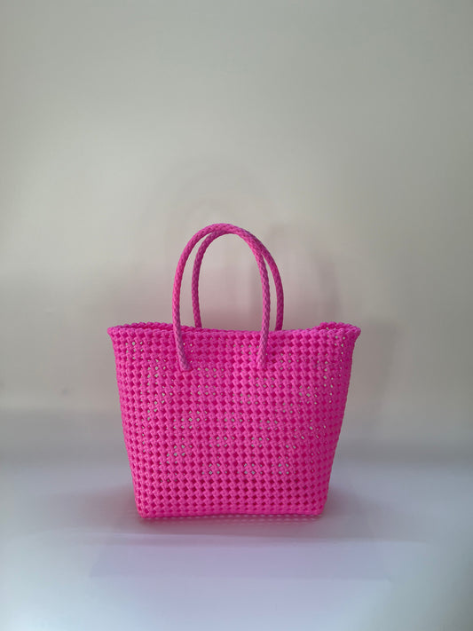 N°39M - SAC COLORÉ - MOYEN - rose clair