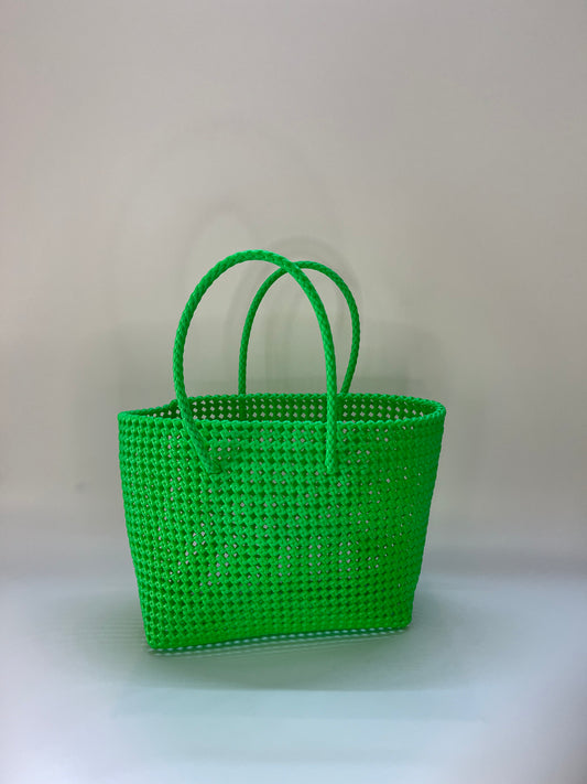 N°41L - SAC COLORÉ - GRAND - vert fluo