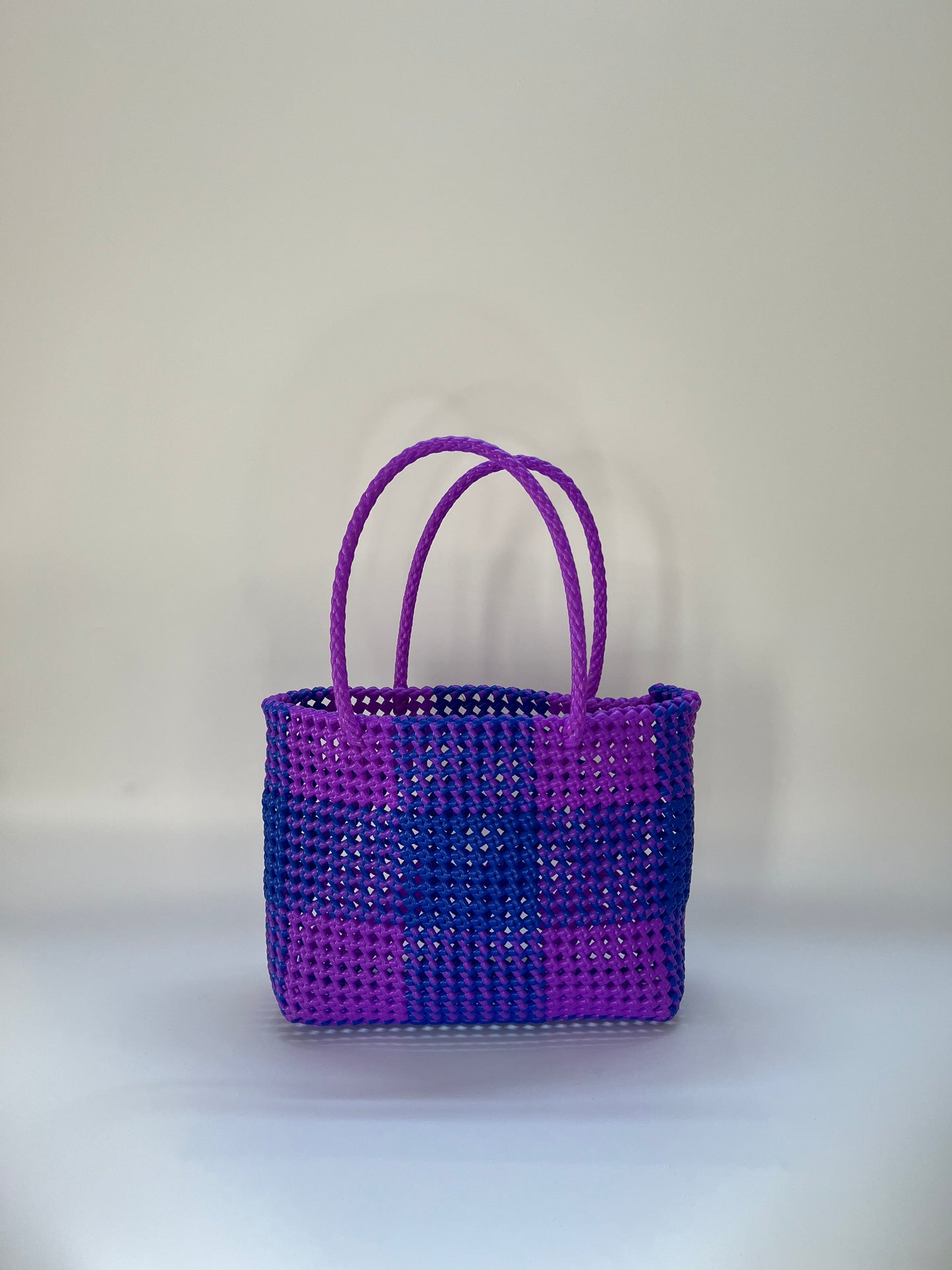 N°5M - SAC COLORÉ - MOYEN - violet foncé & violet