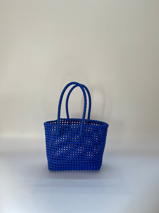 N°43S - SAC COLORÉ - PETIT - bleu foncé