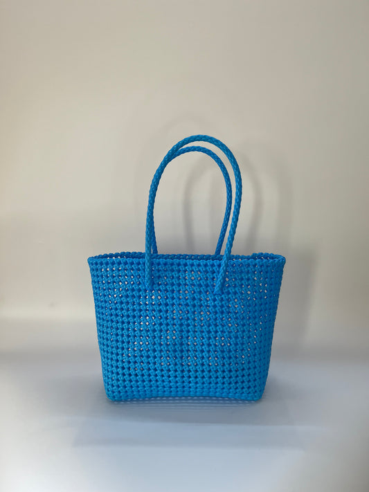 N°42M - SAC COLORÉ - MOYEN - bleu clair