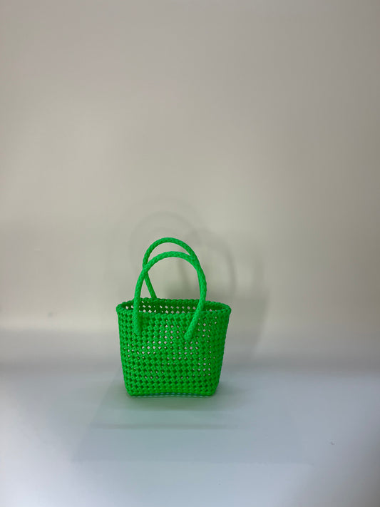 N°41XS - SAC COLORÉ - MINI - vert fluo