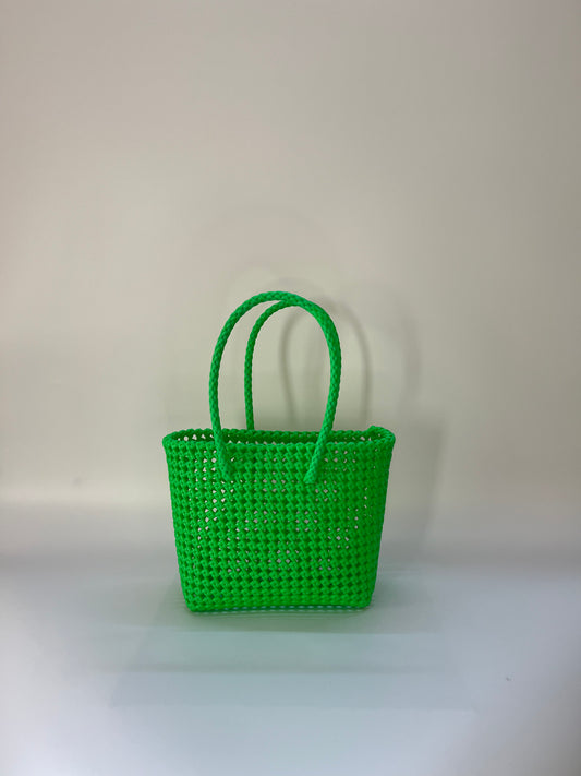 N°41S - SAC COLORÉ - PETIT - vert fluo