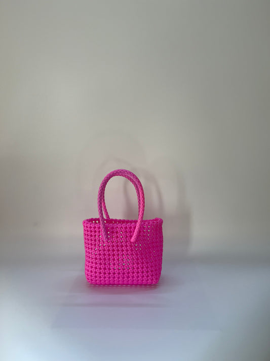 N°39XS - SAC COLORÉ - MINI - rose clair