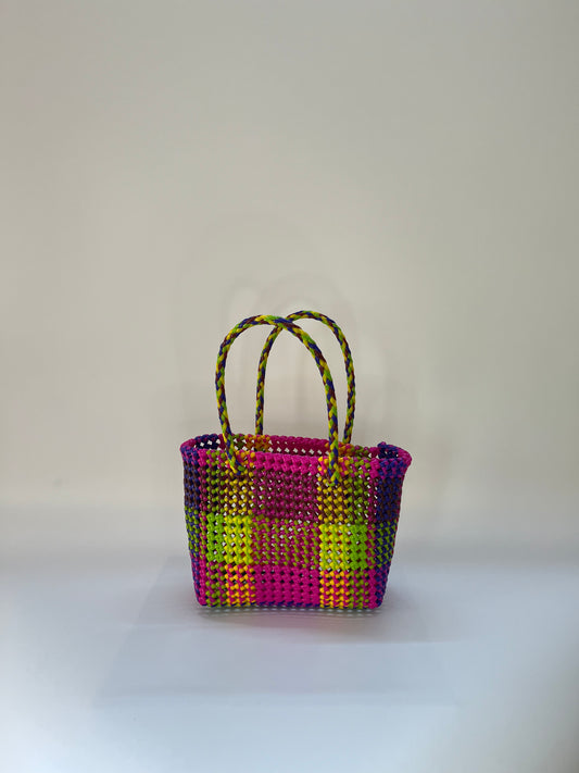 N°165S - SAC COLORÉ - PETIT - multicolors