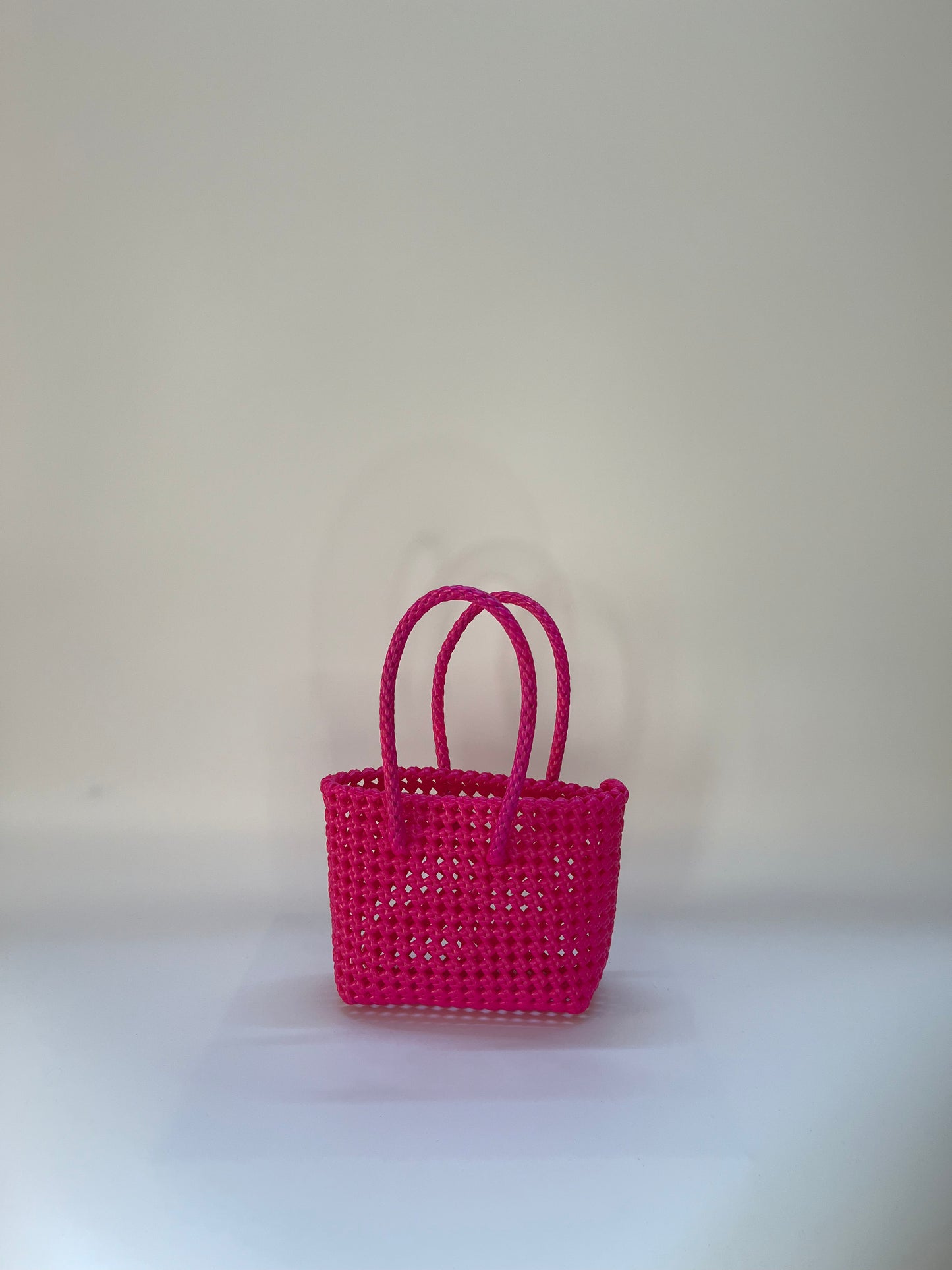 N°134XS - SAC COLORÉ - MINI - rose foncé