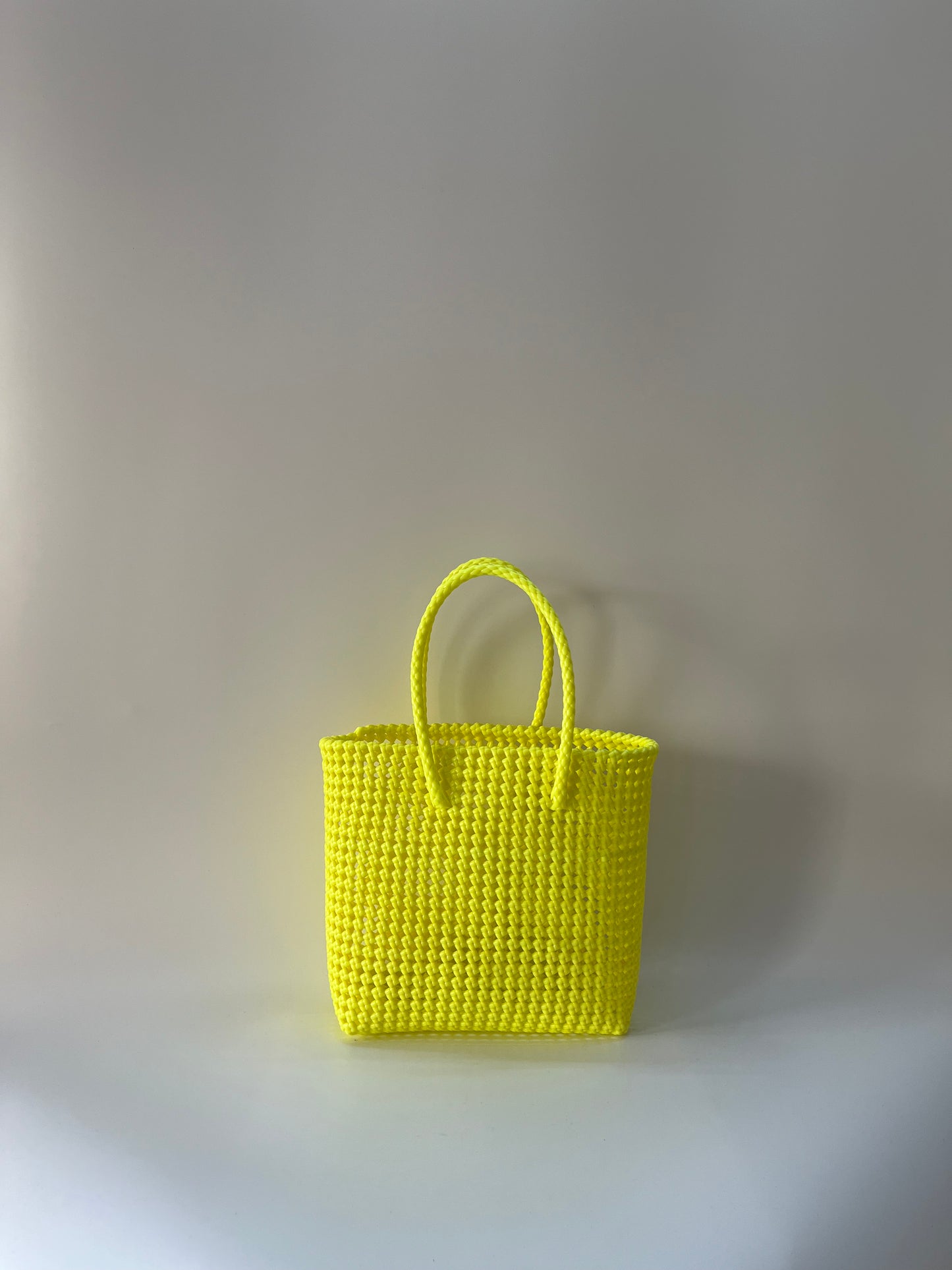 N°40M - SAC COLORÉ - MOYEN - jaune fluo