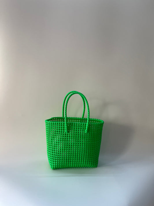 N°41M - SAC COLORÉ - MOYEN - vert fluo