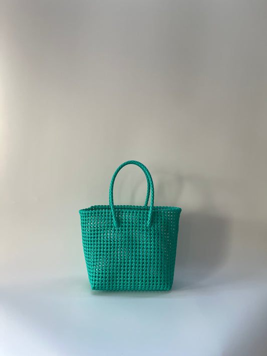 N°46M - SAC COLORÉ - MOYEN - turquoise