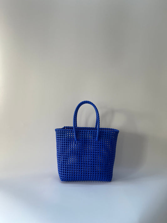 N°43M - SAC COLORÉ - MOYEN - bleu foncé