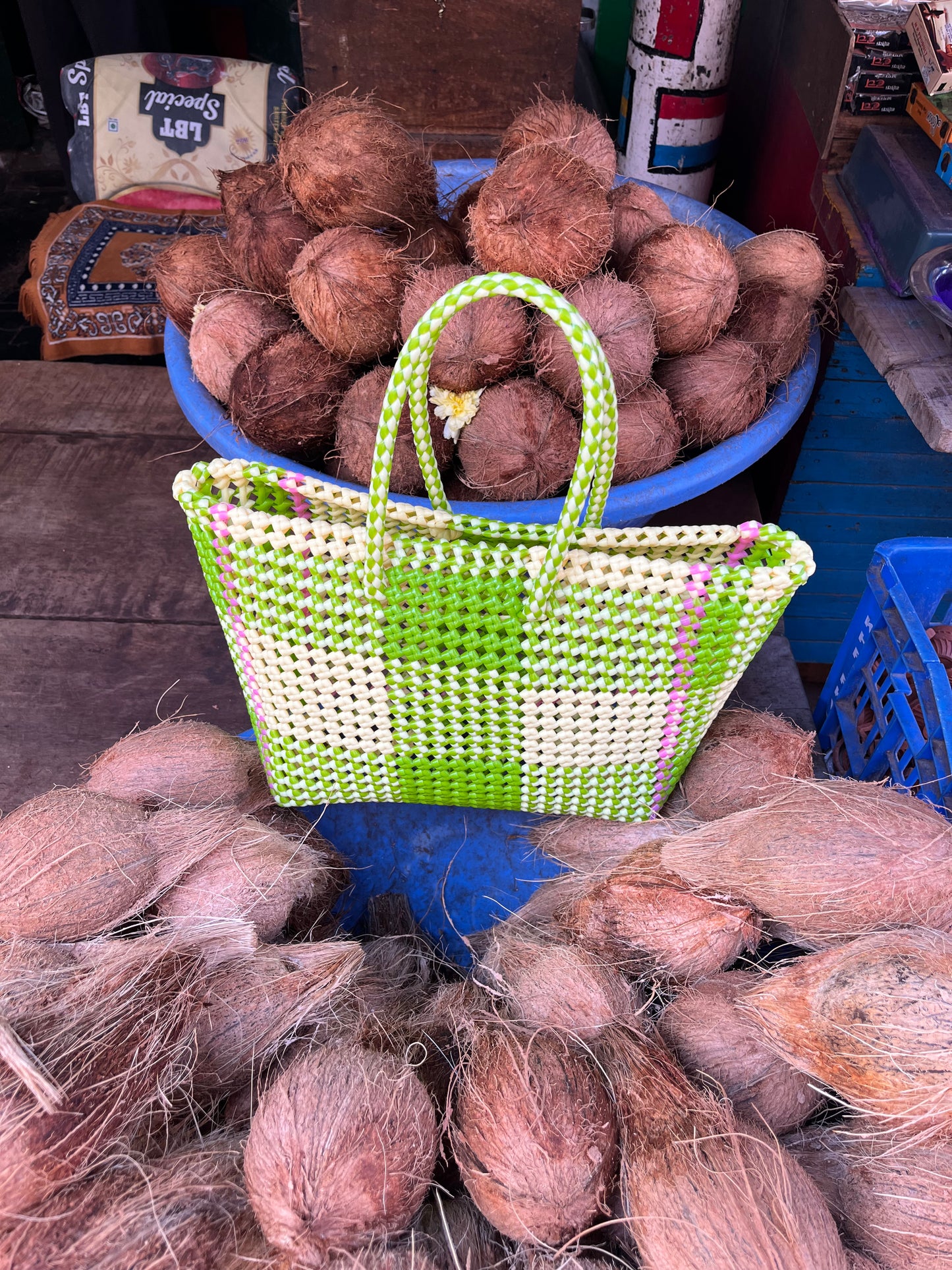 N°226M - SAC COLORÉ - MOYEN - multicolors